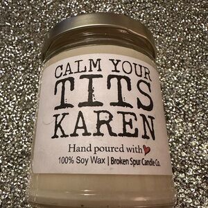 White Soy Wax Candle